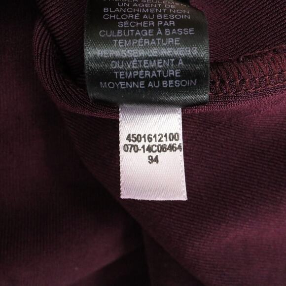 Chicos Traveler Top 3 Womens XL Plum Purple Slinky Stretch Knit Pullover Blouse - Picture 13 of 13